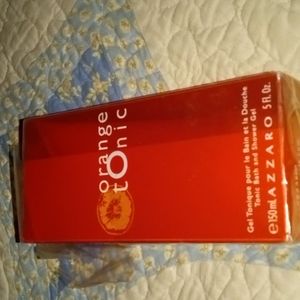 Orange Tonic Shower Gel Made in France